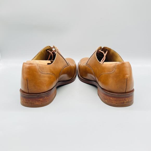 Cole Haan Shoes Mens 11 Brown Leather Derby Oxford Dress Almond Toe Lace Up main image 8
